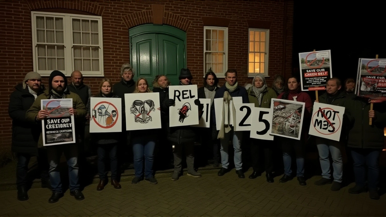 Residents Demand MP Stop Mega M25 Service Stations on Green Belt Land